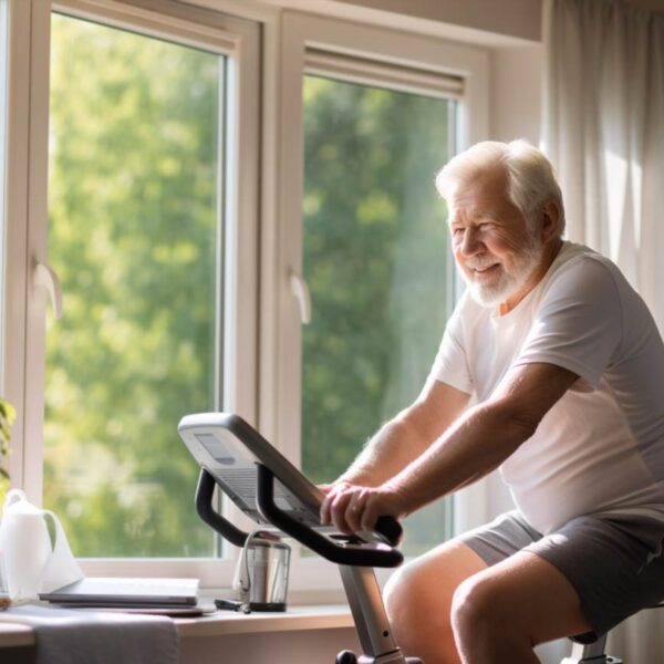 Rower stacjonarny dla seniora - zdrowie i aktywność w każdym wieku