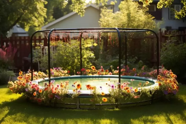 Trampolina ogrodowa z siatką wewnętrzną: najlepsza rozrywka na twoim podwórku